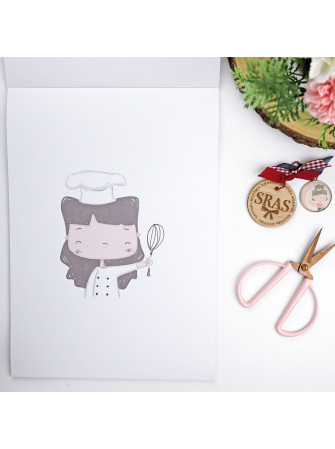 Pack papiers A4  - Collection "la SRA LOLA" - Alua Cid - Rita Rita