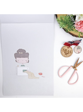 Pack papiers A4  - Collection "la SRA LOLA" - Alua Cid - Rita Rita