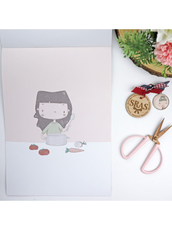 Pack papiers A4  - Collection "la SRA LOLA" - Alua Cid - Rita Rita