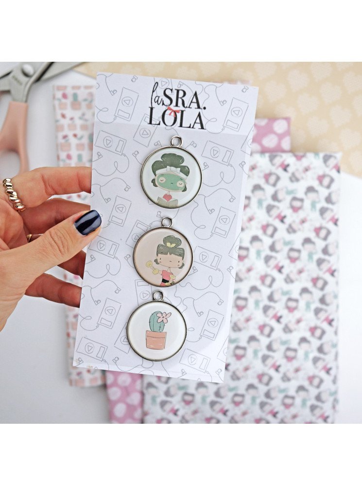 Breloques - Collection "la SRA LOLA" - Alua Cid - Rita Rita