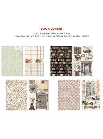 Junk Journal & Ephemera Book - Book Lovers - Ciao Bella