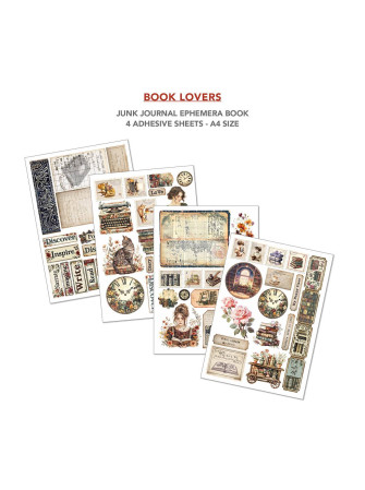 Junk Journal & Ephemera Book - Book Lovers - Ciao Bella
