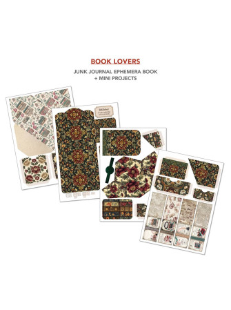 Junk Journal & Ephemera Book - Book Lovers - Ciao Bella