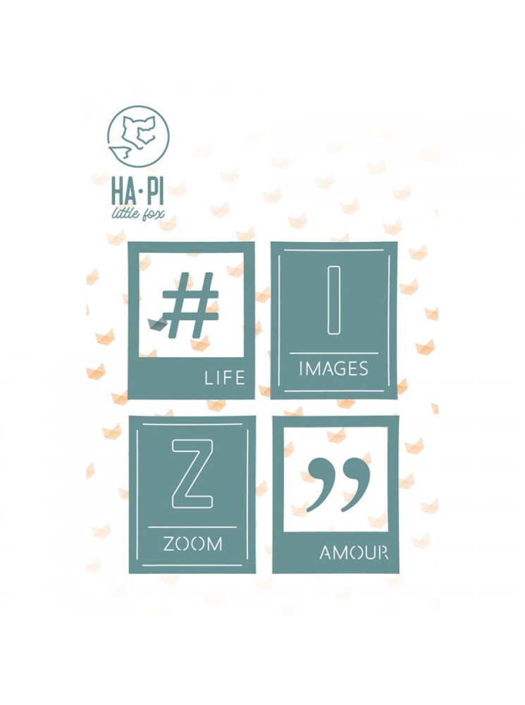 Cartes Zoom - Collection "Bande Originale, Face a" - dies - HA PI Little Fox