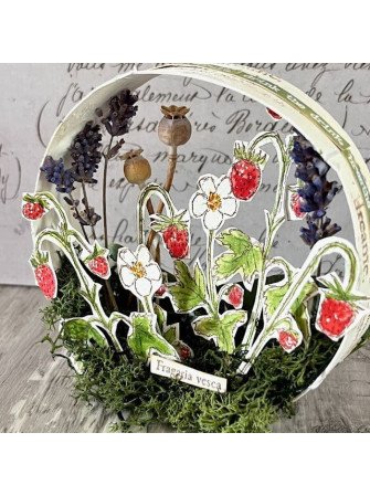 Tampon cling - Alison Bomber 33 - Collection Eclectica - PaperArtsy