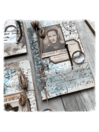 Tampon cling - Alison Bomber - Collection Eclectica - PaperArtsy