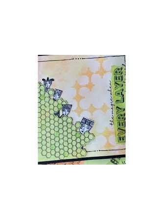 Tampon cling - 02 - Collection Eclectica - PaperArtsy