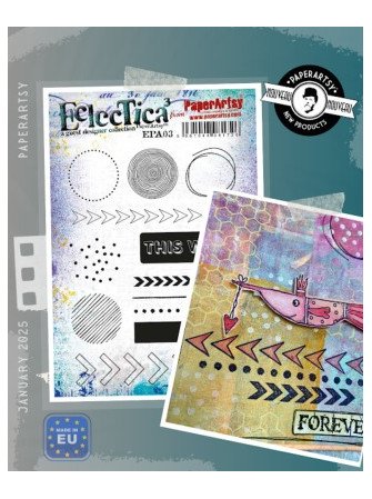 Tampon cling - 03 - Collection Eclectica - PaperArtsy