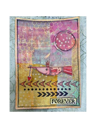 Tampon cling - 03 - Collection Eclectica - PaperArtsy