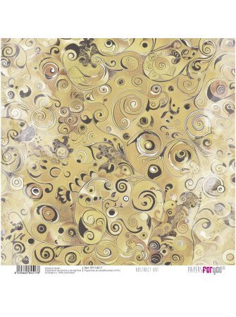 Pack papiers 20 x 20 cm - Collection "Abstract Art" - Papers For You