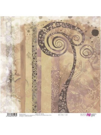 Pack papiers 20 x 20 cm - Collection "Abstract Art" - Papers For You