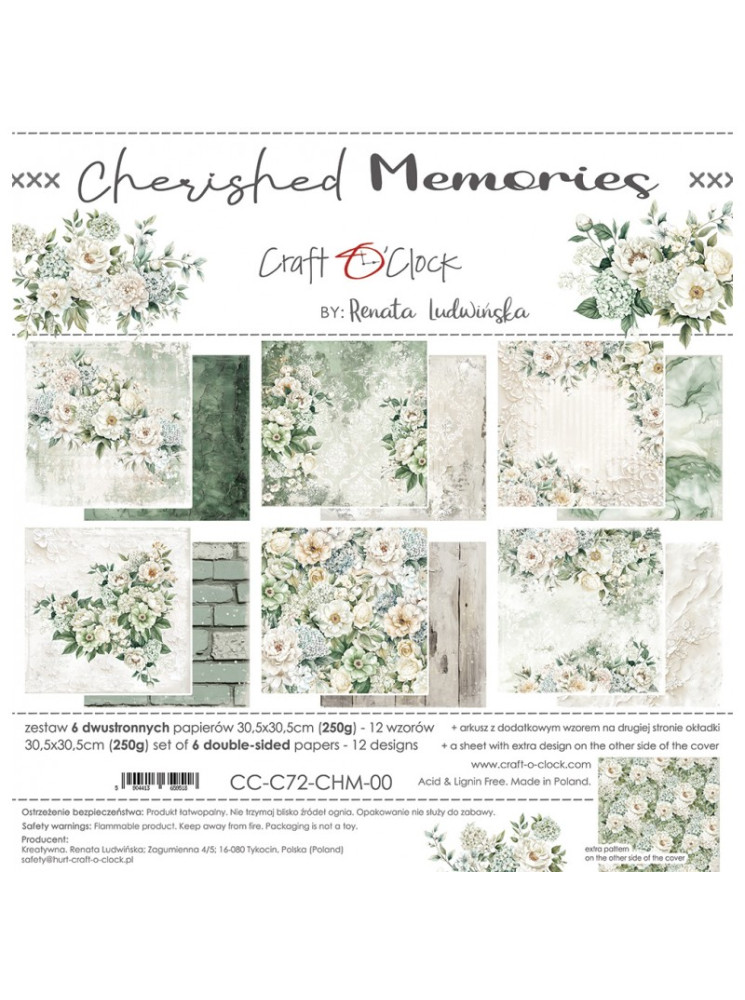 Pack papiers - Collection "Cherished Memories" - Craft O'Clock
