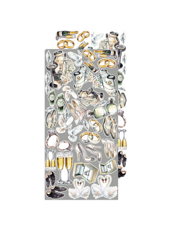 Pack de décors à découper - Mix - Collection  "Cherished Memories"  - Craft O'Clock