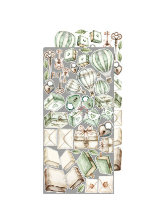 Pack de décors à découper - Mix - Collection  "Cherished Memories"  - Craft O'Clock