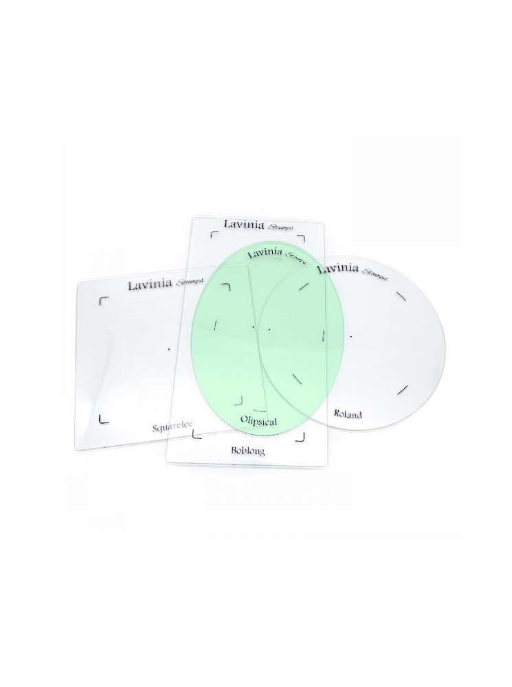 Plaque acrylique ovale - Olipsical - Lavinia