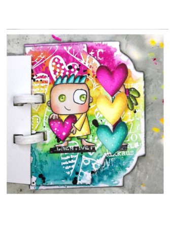 Dotted Love - Dies 82 - Matrice de découpe - Aall & create