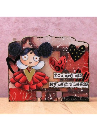 Dotted Love - Dies 82 - Matrice de découpe - Aall & create