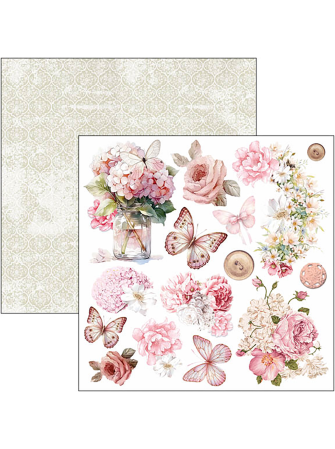 Pack papiers 15 x 15 cm - Collection "Timeless Moments" - Ciao Bella