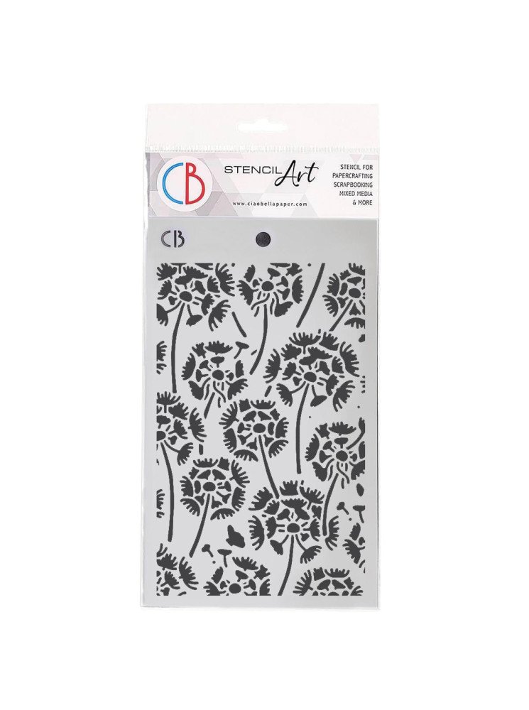 Dancing Dandelions - Stencils - Collection "Majestic Dream" - Ciao Bella