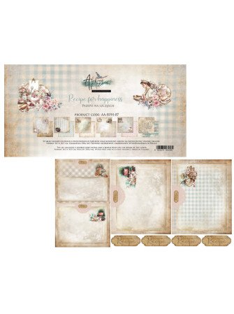Pack papiers - Collection "Recipe for happiness" -  Alchemy of Art