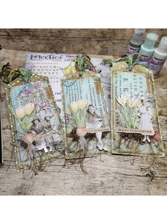 Tampon cling - Crocus - Alison Bomber 45 - Collection Eclectica - PaperArtsy