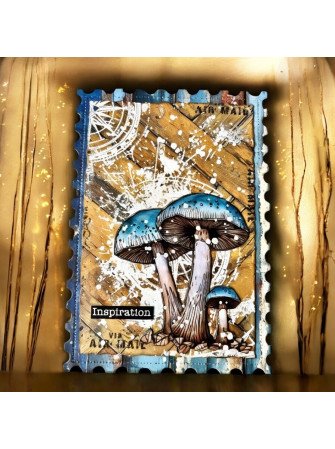 Pack de papiers imprimés A6 - Aged Elegance - Collection "Distressed" - 27 - Aall & Create