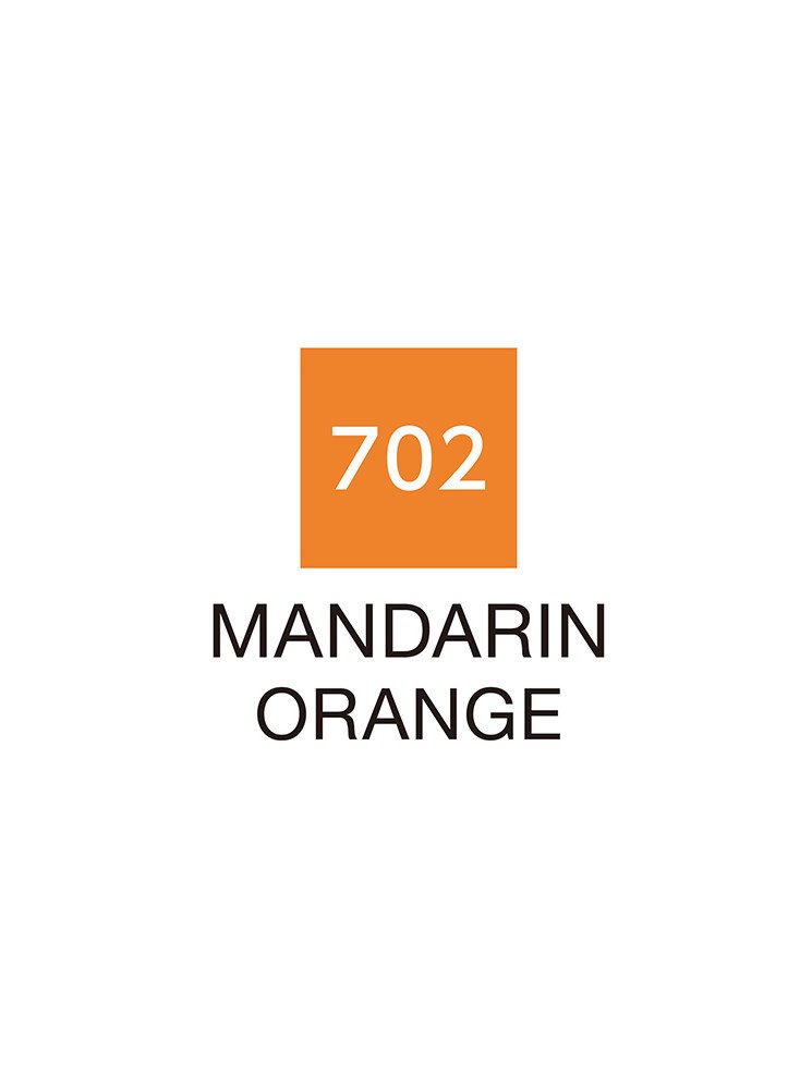 Mandarine Orange - 702 - Clean Color Real Brush - Kuretake