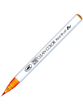 Mandarine Orange - 702 - Clean Color Real Brush - Kuretake