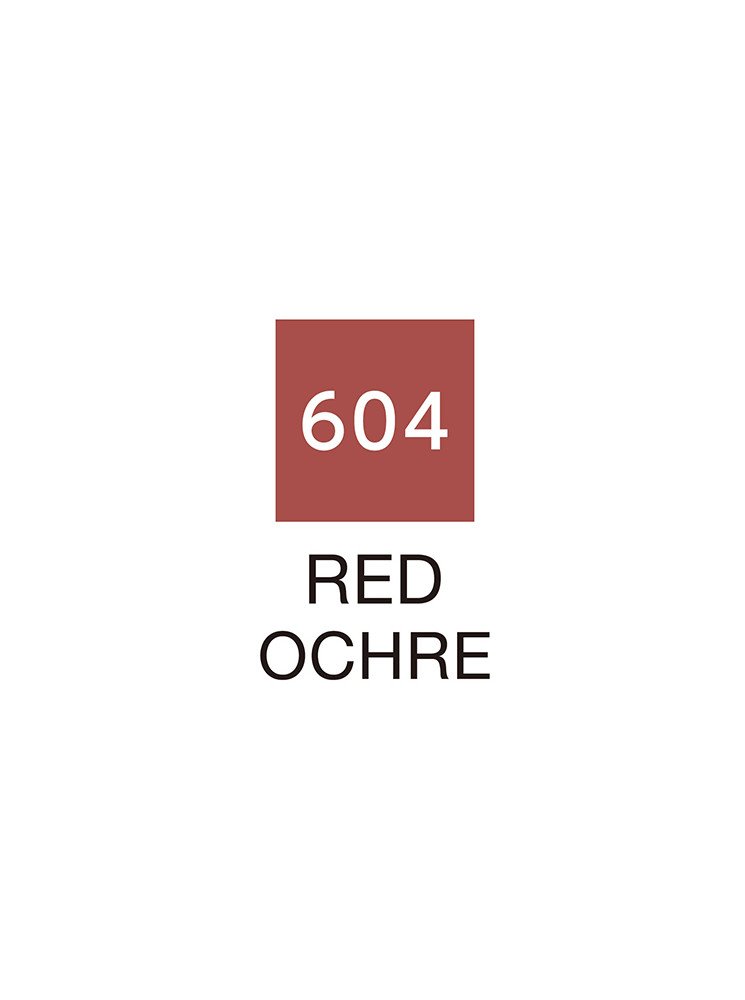 Red Ochre - 604 - Clean Color Real Brush - Kuretake