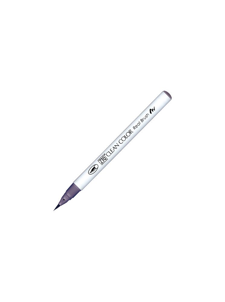 Purplish Gray - 809 - Clean Color Real Brush - Kuretake
