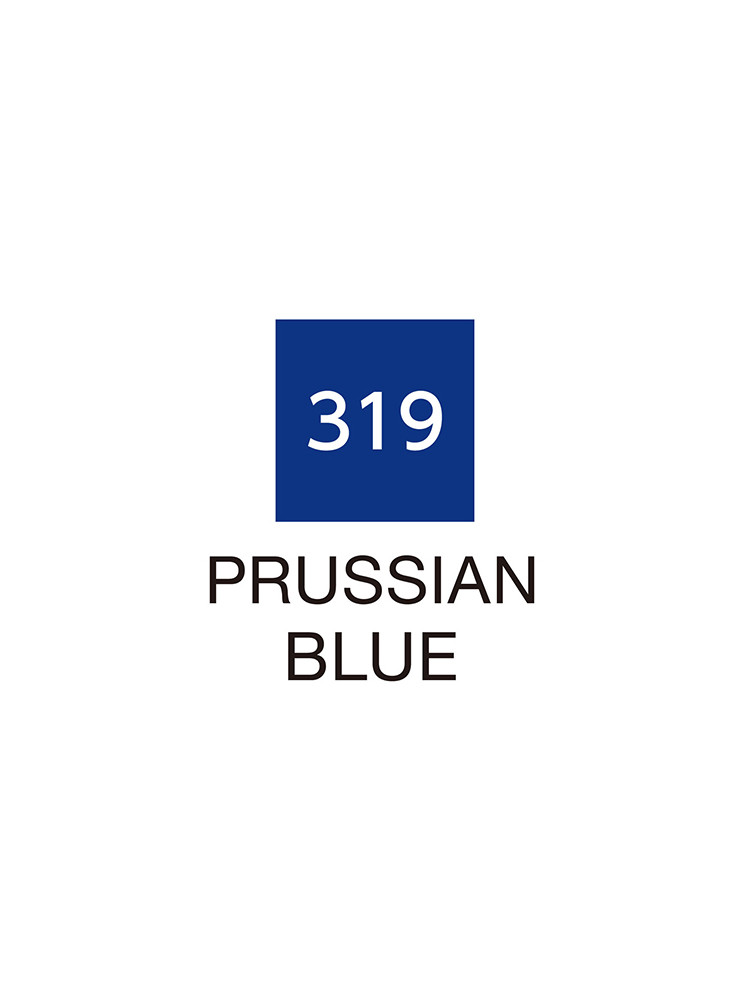 Prussian Blue - 319 - Clean Color Real Brush - Kuretake