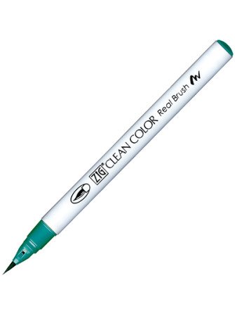 Blue Green - 417 - Clean Color Real Brush - Kuretake