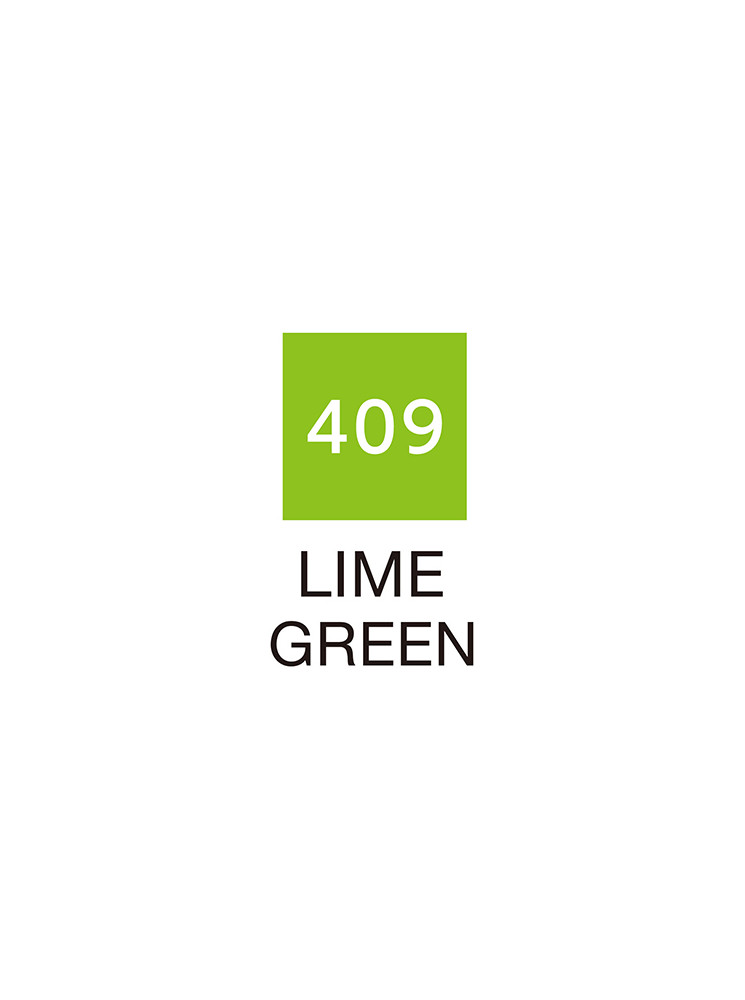 Lime Green - 409 - Clean Color Real Brush - Kuretake