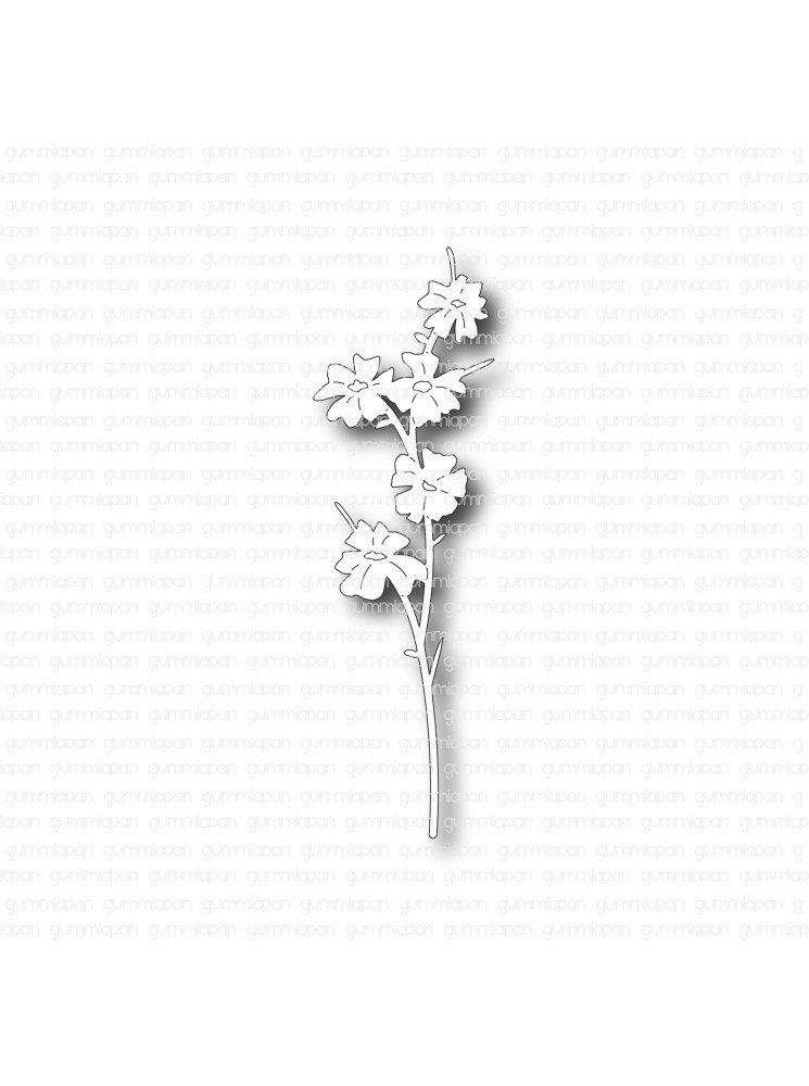 Branche de fleurs - Dies - Gummiapan