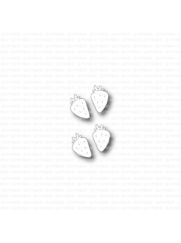 Petites Fraises - Dies -  Gummiapan