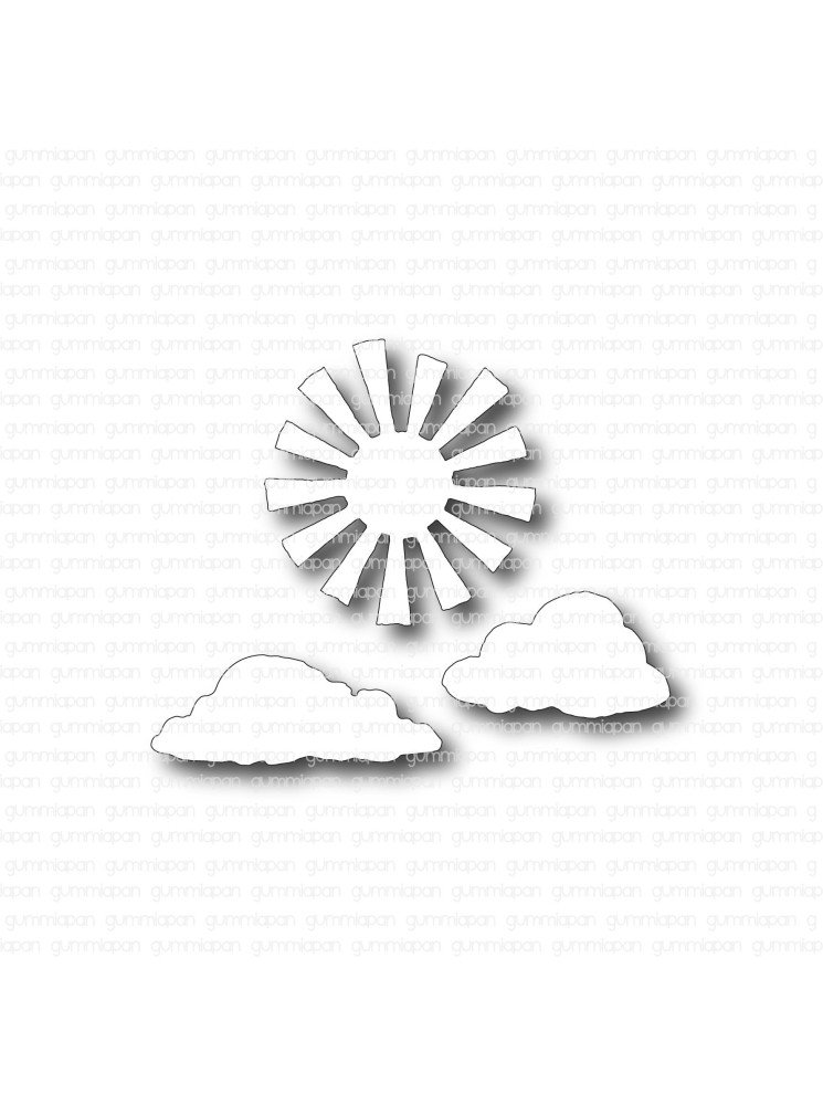 Soleil et Nuages - Dies - Gummiapan