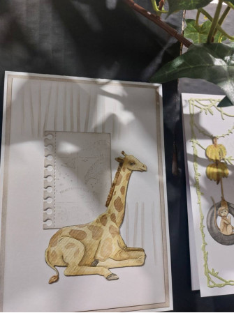 Girafe - Dies - Collection "Zoo" - Gummiapan
