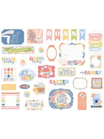 Ephemera - Collection "Bunnies & Baskets" - Echo Park