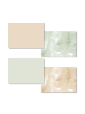 Kit créatif carterie - Collection "Harmonie" - Florilèges