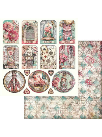 Pack papiers  - Collection "Master of Magic" - Stamperia