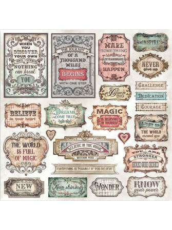 Pack papiers  - Collection "Master of Magic" - Stamperia
