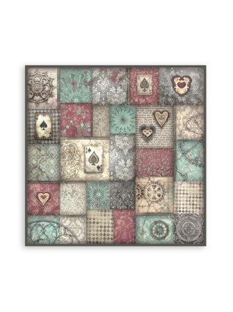 Maxi Pack papiers 20 x 20 cm - Collection "Master of Magic" - Stamperia