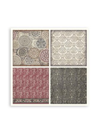 Maxi Pack papiers 20 x 20 cm - Collection "Master of Magic" - Stamperia