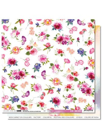 Pack papiers - Collection "Holi Days" - Les Ateliers de Karine
