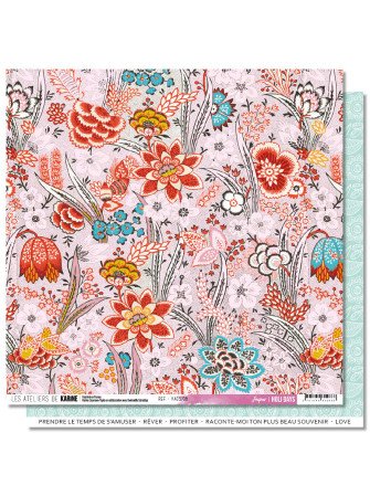 Pack papiers - Collection "Holi Days" - Les Ateliers de Karine