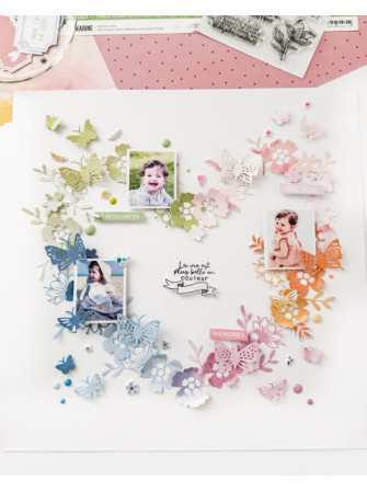 Back to Basics - Fusion Violet  - Collection "Holi Days" - Les Ateliers de Karine