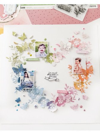 Papillons - Dies - Collection "Holi Days" - Les Ateliers de Karine
