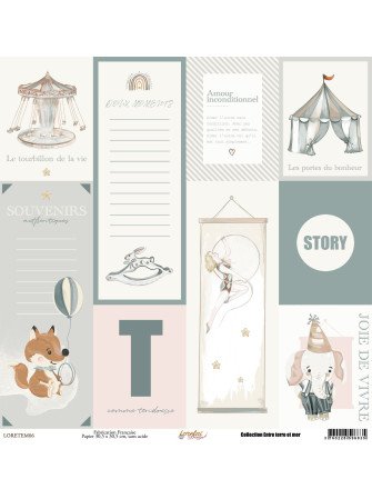 Pack papiers - Collection "Insouciance" - Lorelaï Design