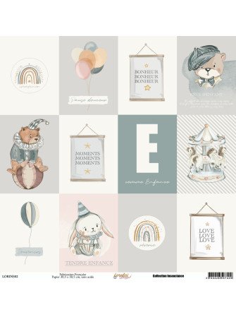 Pack papiers - Collection "Insouciance" - Lorelaï Design
