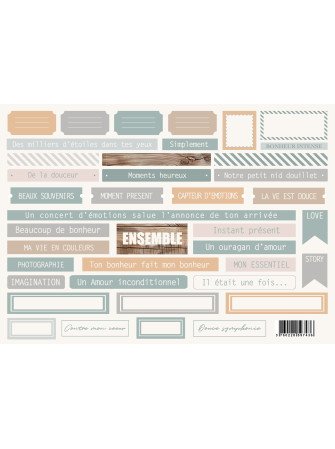 Pack papiers - Collection "Insouciance" - Lorelaï Design
